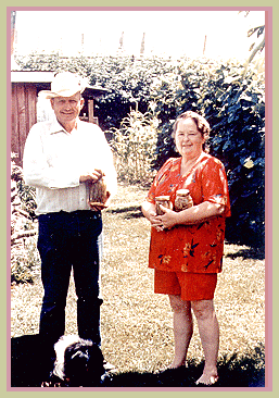 PHOTO OF SEED GROWERS FOR SEEDS BLM: CLAUDE & LUGENE NEWELL