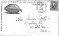 Envelope addressed to his daughter Laura - 1899.